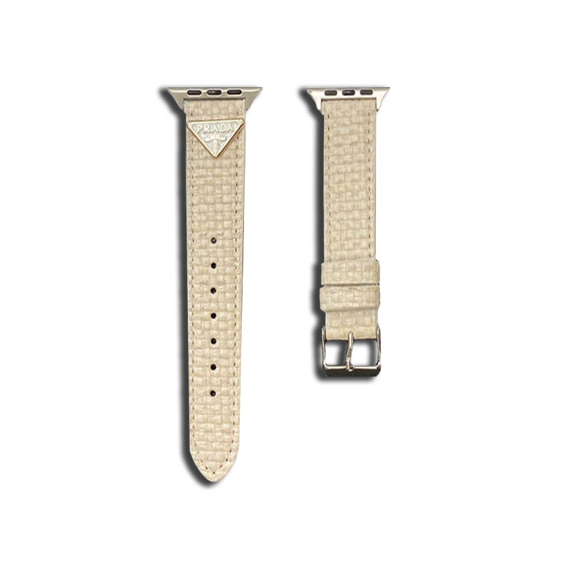 Knit Prada Apple Watch Band White-BZK240509