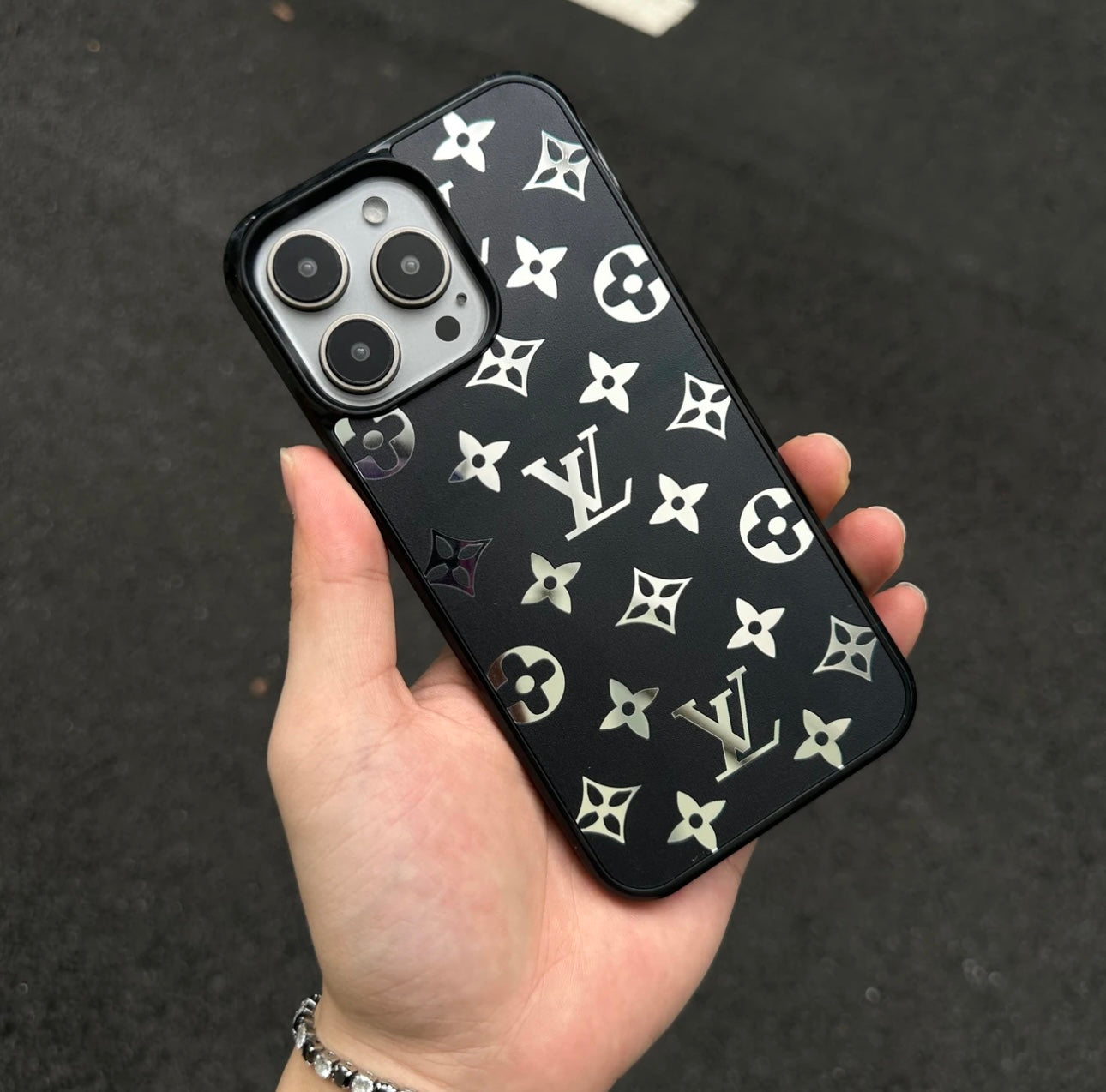 NEW LV  Shine x Mono iPhone Case