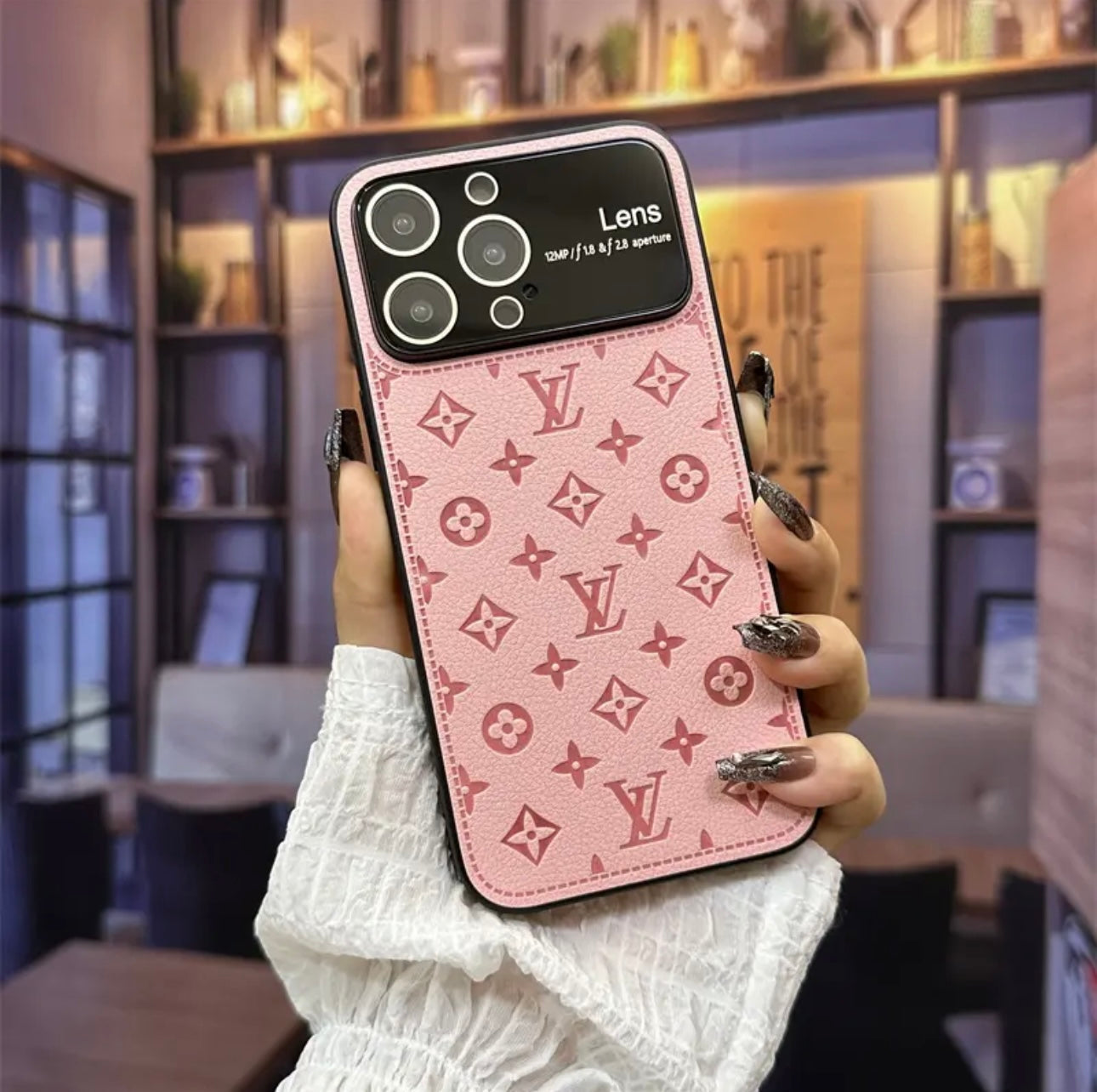 NEW LV  Shine x Mono iPhone Case