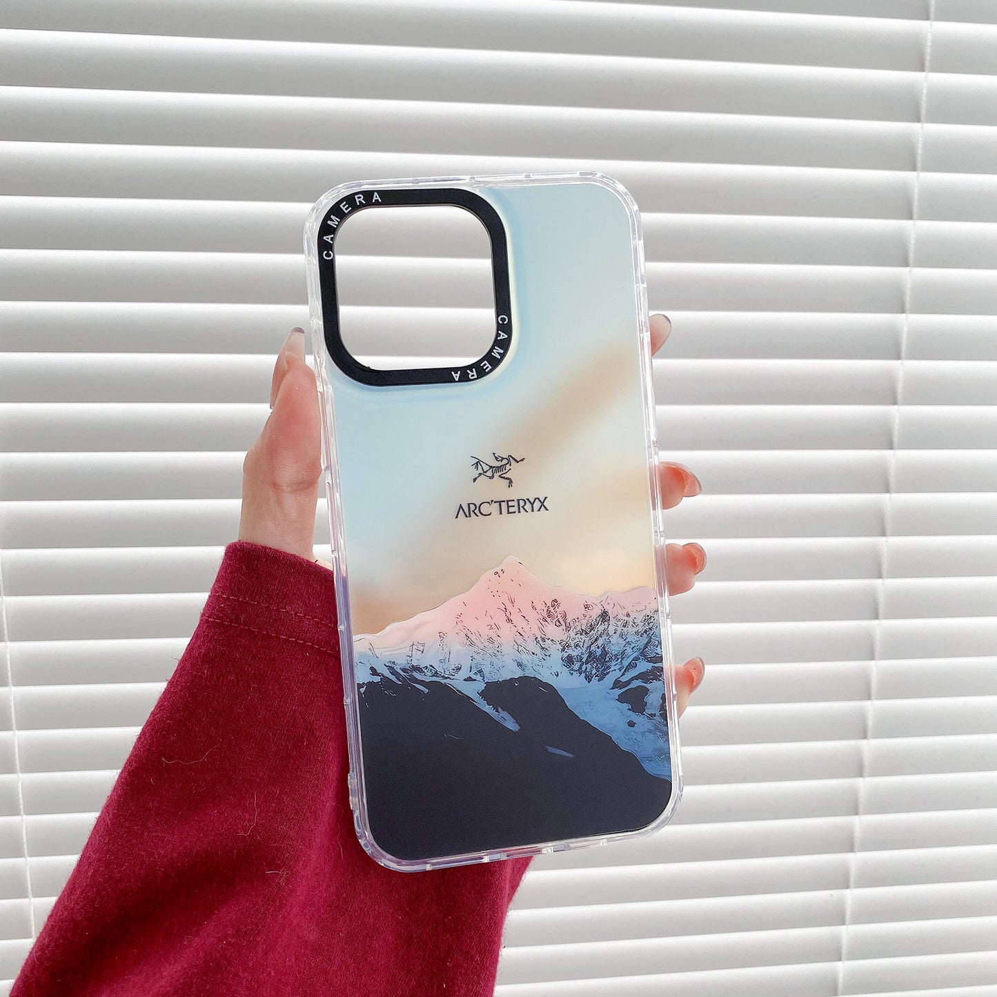 Laser Snow Mountain iPhone Case | Sports