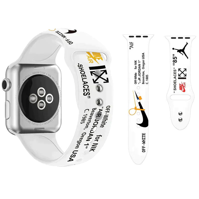 Sporty Silicone Apple Watch Bands