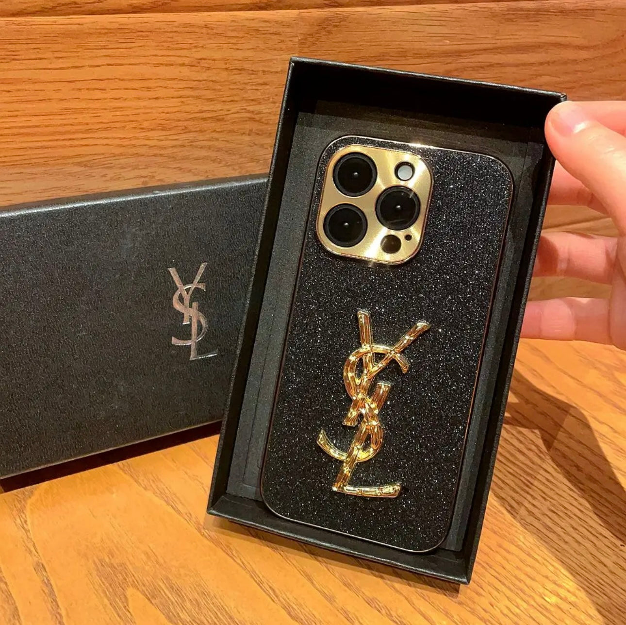 YSL x Mono iPhone Case (with box) | Shine