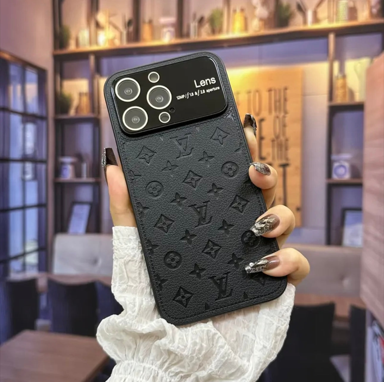 NEW LV  Shine x Mono iPhone Case